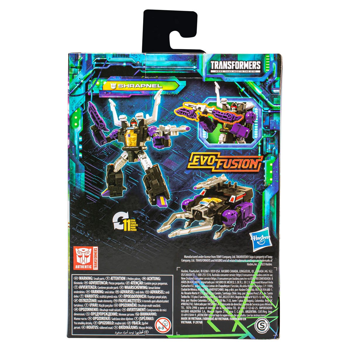 Transformers Generations Legacy Evolution Deluxe Shrapnel Hasbro